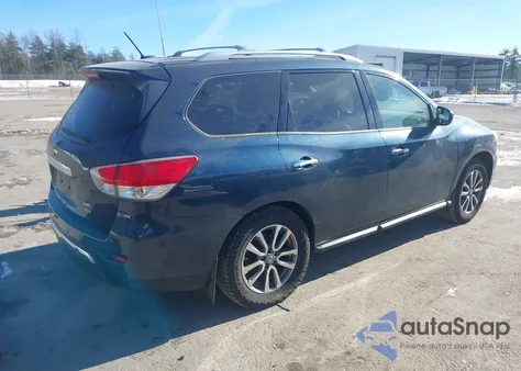 2013 Nissan Pathfinder Sv z USA, uszkodzony, nr VIN 5N1AR2MM8DC672598